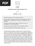 Cook v. United States, 288 U.S. 102 (1933)