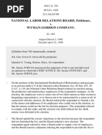 NLRB v. Wyman-Gordon Co., 394 U.S. 759 (1969)