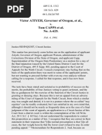 Victor Atiyeh, Governor of Oregon v. Tom Capps No. A-625, 449 U.S. 1312 (1981)