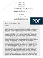 Montana v. United States, 450 U.S. 544 (1981)