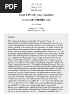 Davis v. Bandemer, 478 U.S. 109 (1986)