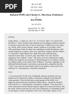 Richard POPE and Charles G. Morrison, Petitioners v. Illinois