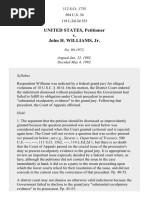 United States v. Williams, 504 U.S. 36 (1992)