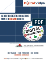 (CDMM) : Certified Digital Marketing Master Course