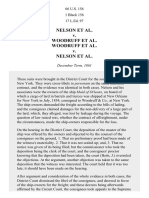 Nelson v. Woodruff, 66 U.S. 156 (1862)