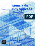 Resistencia de Materiales Aplicada, 3ra Edicion - Robert Mott