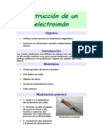 Onstrucción de Un Electroimán 1