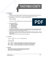 Materi 22 - Transformasi Geometri