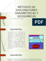 Métodos de Exploraciones Gravimétricas y Geoquímicas