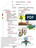 Plants Study Guide 2016 Answers