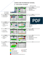 Kenilworth 2015-16 Calendar