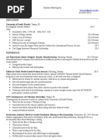 Resume Kylene Harrington