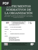 Instrumentos Normativos de La Organización