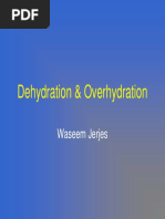 Dehydration Overhydration