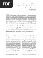 A Besta e o Soberano - Tres Notas para Derrida