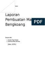 Laporan Pembuatan Masker Bengkoang