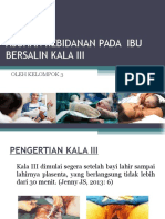 Asuhan Kebidanan Persalinan Pada Kala III