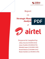 Strategic Management Analysis of Airtel