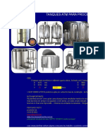 Tanques Atm para Processo Excel Planilhas