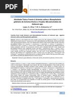 Atividade Tóxica Frente À Artemia Salina e Biomphalaria