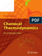 Chemical Thermodynamics (Ernő Keszei)