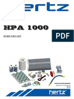 Hpa1000 Part List Rev01