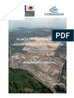 Memoria Documental Planta de Tratamiento de Agus Residuales de Atotonilco PDF