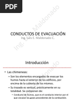 Conductos de Evacuación