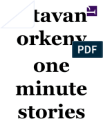 Istvan Orkeny - One Minute Stories