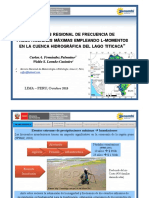 Análisis Regional de Frecuencia de Precipitaciones Máximas Empleando L-Momentos en La Cuenca Hidrográfica Del Lago Titicaca