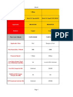 Sheet1: Speed 1 Mbps 2 Mbps Plans