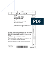 Edexcel Past Paper 2007