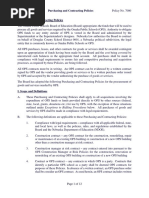 7000 Purchasing and Contracting Policies - Approved by Board On 3.16.15