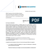 Pedido de Informe Al PAMI