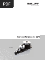 Incremental Encoder BDG Series 6360/6310