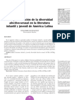 La Representación de La Diversidad Afectivo-Sexual en La LIJ de América Latina