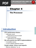 Chapter 04 Computer Organization and Design, Fifth Edition: The Hardware/Software Interface (The Morgan Kaufmann Series in Computer Architecture and Design) 5th Edition