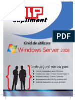 Ghid de Utilizare Window Server 2008 PDF