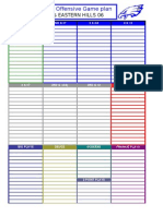 W H Offensive Game Plan: Eastern Hills 06