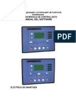 Unidades de Generador y El Interruptor de Control de Transferencia