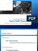 FSAE Drivetrain Final Presentation