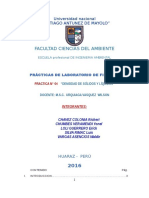 Informe de Laboratorio de Fisica II