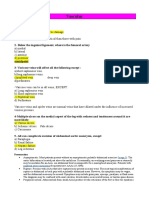 Vascular Surgery MCQs