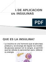 Aplicacion de Insulinas