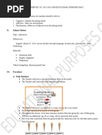 English Semi-Detailed Lesson Plan (Adjectives As Describing Words)