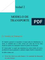 Transporte y Asignacion