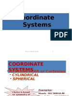 Coordinate Systems: 1 Bhanu Prakash at EEE