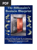 $ The Billionaire's Business Blueprint $