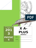 X A-Plus Module SBP Physics 2013 - 1