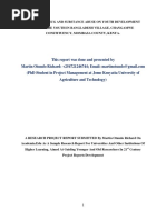 Effects of Drug and Substance Abuse On Youth Development Among The Youth in Bangladesh Village, Changamwe Constituency, Mombasa County, Kenya.